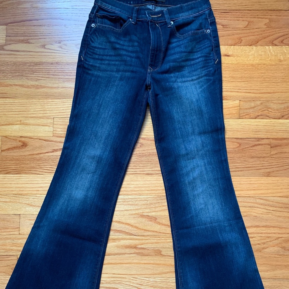 Express High Waist 4S Flare Jeans